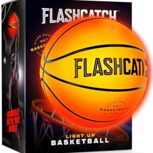 Light Up Basketball - Glow in The Dark - Sports Gear Accessories Gifts for Boys 8-15+ Year Old - Kids, Teens Gift Ideas - Cool Teen Boy Toys Ages 8 9 10 11 12 13 14 15 Age Outdoor Teenage